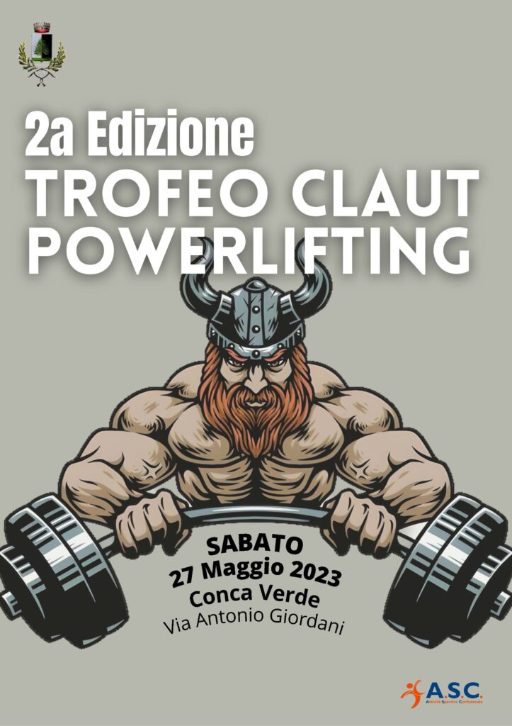 2° Edizione TROFEO CLAUT POWERLIFTING