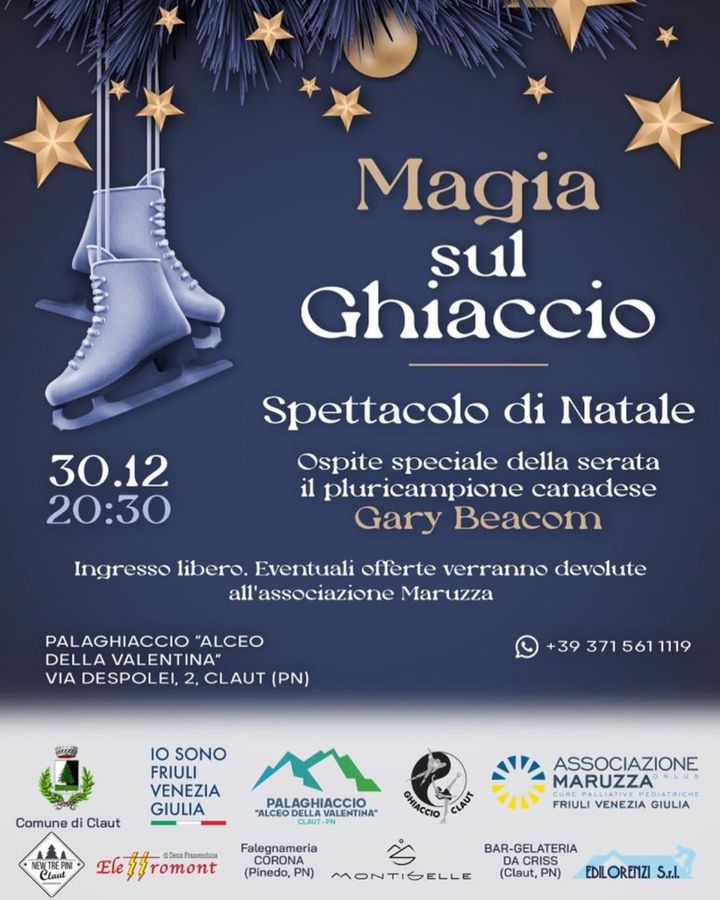 MAGIA SU GHIACCIO 30/12/2023 ALLE 20:30